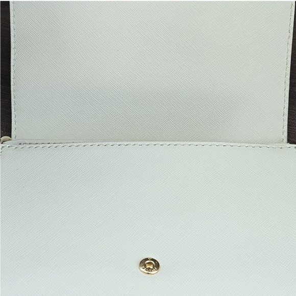 💎✨EXCELLENT💎✨Kate Spade White Geometric Perforated Crossbody Bag - Picture 9 of 16